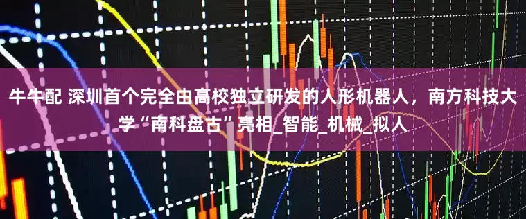 牛牛配 深圳首个完全由高校独立研发的人形机器人，南方科技大学“南科盘古”亮相_智能_机械_拟人