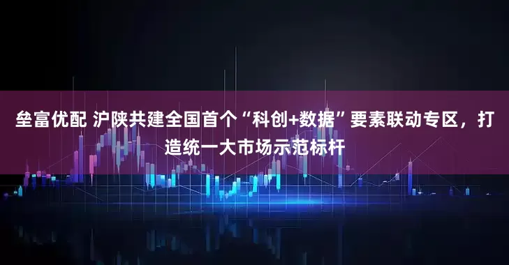 垒富优配 沪陕共建全国首个“科创+数据”要素联动专区，打造统一大市场示范标杆